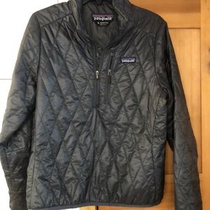 Patagonia nano puff pullover black medium